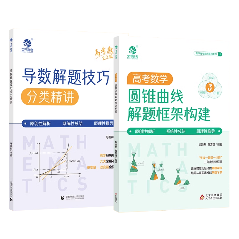 备考2024马善利高考数学导数解题技巧分类精讲 高中育甲万能解题
