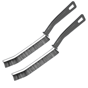 多功能长条缝隙刷卫生间厨房瓷砖死角清洁神器浴室凹槽硬毛刷2只