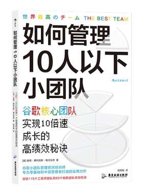 如何管理10人以下团队书籍企业