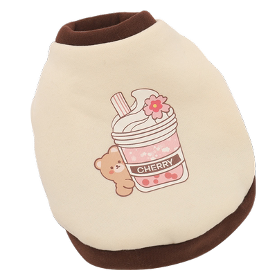 咖卫衣小型犬色狗狗衣服