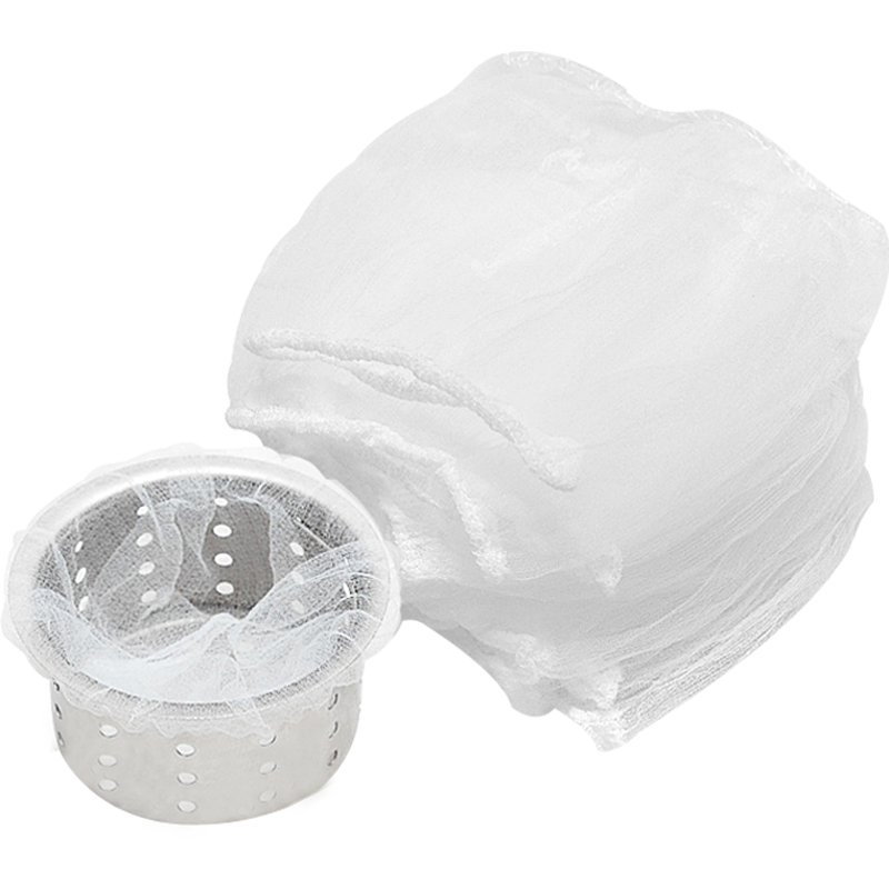 千屿水槽垃圾过滤网160只厨房地漏提笼水池防堵网兜一次性清洁袋