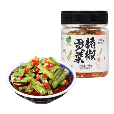 田野故事脆椒贡菜下饭菜酱菜