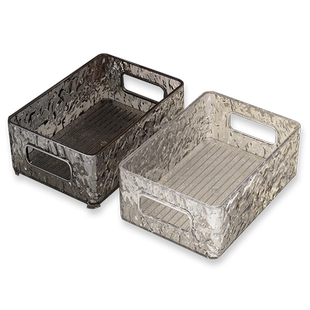 化妆品收纳盒洗漱台亚克力透明收纳筐洗漱护肤用品整理置物架