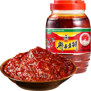 郫县豆瓣酱调味酱炒菜调料辣椒酱火锅干锅酱黄豆酱红油豆瓣酱
