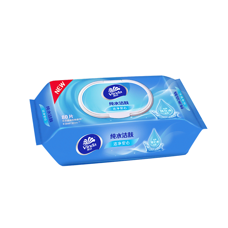 维达80片/包抽取式湿纸巾