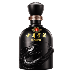 古井贡酒年份原浆古5-50度500ml*1瓶浓香白酒官方自营