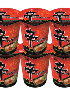 农心韩国辛拉面香菇牛肉即食便捷