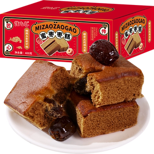 懂吃客红枣枣糕手撕面包早餐代餐蛋糕点心零食整箱