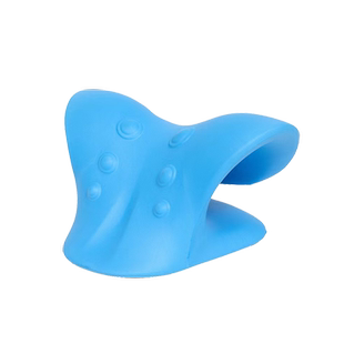 颈椎按摩器脖子矫正器指压富贵包专用枕头C型牵引支撑按摩器