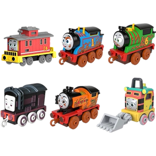托马斯和朋友动画同款轨道大师合金小火车儿童玩具车模培西高登