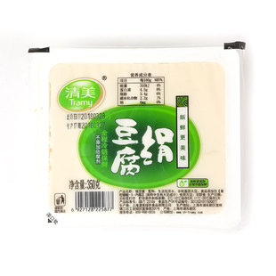 清美绢豆腐350克 盒新鲜Q弹筋道豆腐干