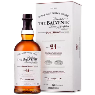 The Balvenie百富21年波特桶单一麦芽苏格兰威士忌700ml正品行货