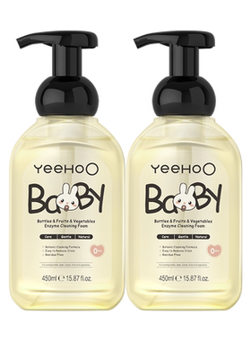 英氏奶瓶果蔬清洗剂450ml*2瓶