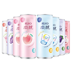 RIO锐澳3度微醺7口味330ml*8罐果酒洋酒鸡尾酒预调酒