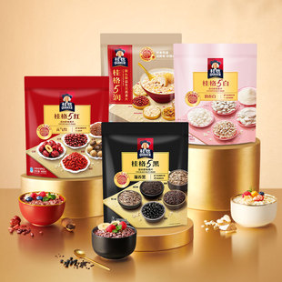 QUAKER/桂格即食燕麦片5系全家福组包1908g*1组饱腹营养早餐懒人