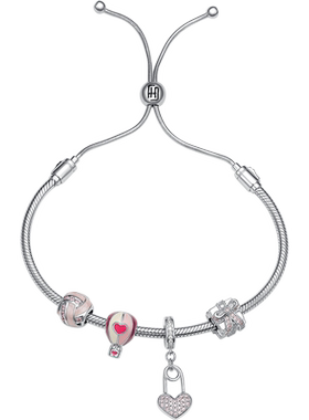 潮宏基珠宝告白气球银饰串珠银饰