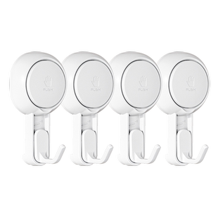 太力吸盘挂钩免打孔厨房卫生间收纳无痕强力真空粘胶承重浴室粘钩