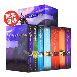 Harry Potter 1-7册 哈利波特 哈利波特书全套 哈利波特英语原版