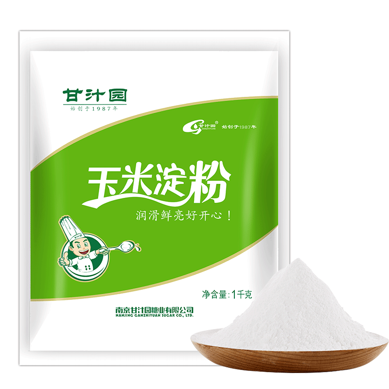 甘汁园食用玉米淀粉生粉 粟粉烹调勾芡烘焙面粉原料材料