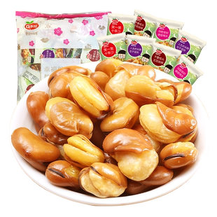 口水娃兰花豆多口味组合休闲零食小吃大礼包500g坚果炒货聚会送礼