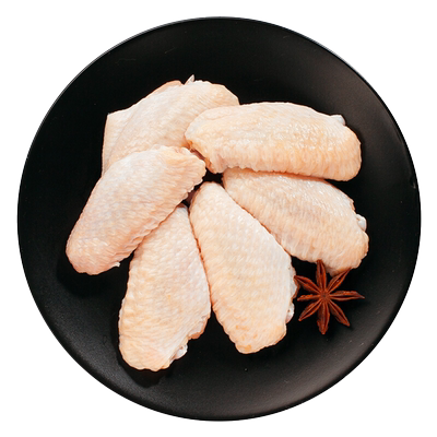 鲜活冷冻500g多汁鸡翅中