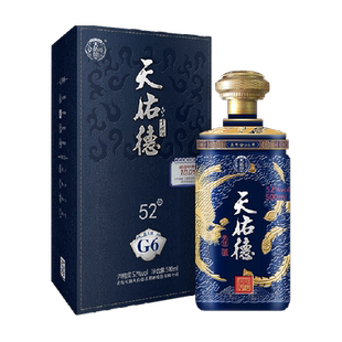 天佑德青稞酒国之德真年份52度500ml清香型白酒礼盒装