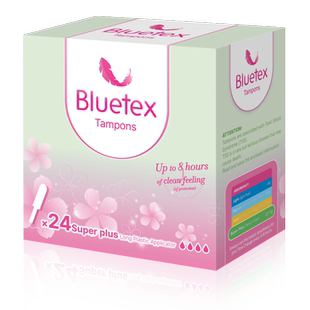 Bluetex蓝宝丝德国进口长导管卫生棉条超大流量导管式内置卫生巾