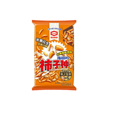 龟田制果日式柿种米果
