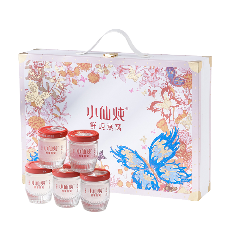 小仙炖鲜炖燕窝40g*8瓶滋补营养品中秋礼盒送礼长辈朋友孕妇礼物
