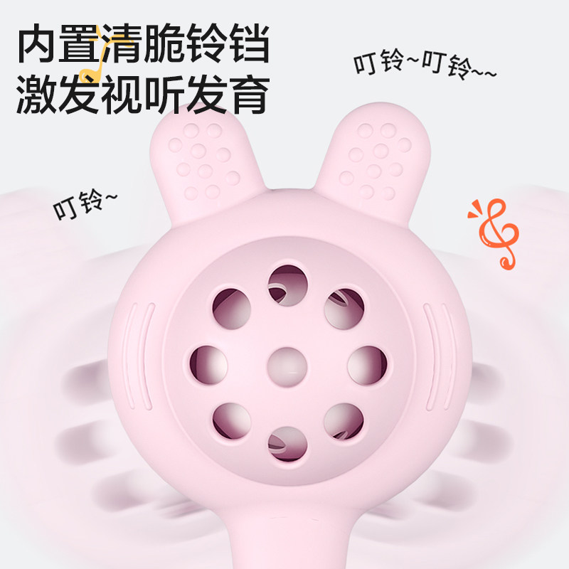 장난감 0 3개월 맨해튼 핸드볼  치아발달기 손 딸랑이 4개  용품 6세 이내