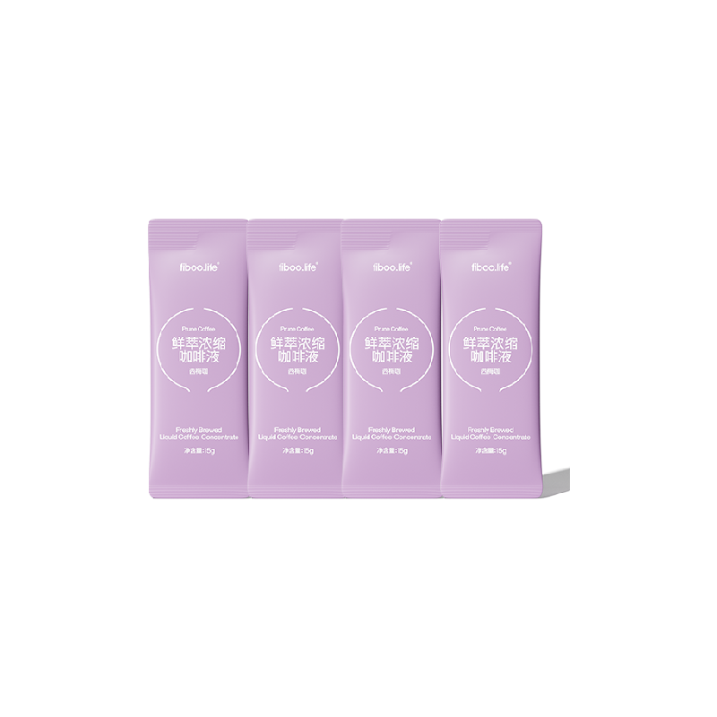 噗噗轻松燃减提代fiboo西梅咖啡