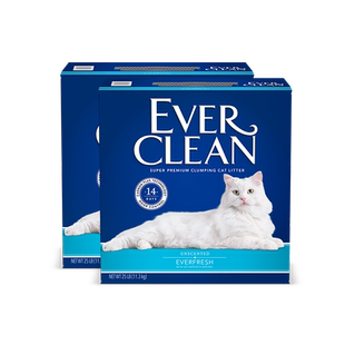 EverClean铂钻进口猫砂除臭膨润土低尘净味速凝猫砂