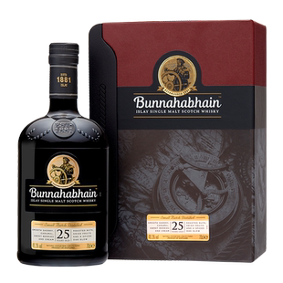 布纳哈本25年单一麦芽苏格兰威士忌700ml进口洋酒Bunnahabhain
