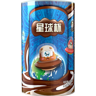 星球杯甜甜乐儿童休闲零食巧克力杯夹心饼干