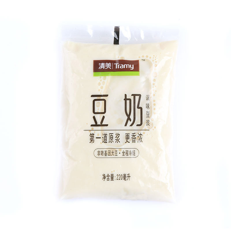 清美豆奶220毫升/袋豆浆口感香浓