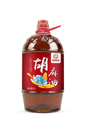 贺万家内蒙特产胡麻亚麻籽油