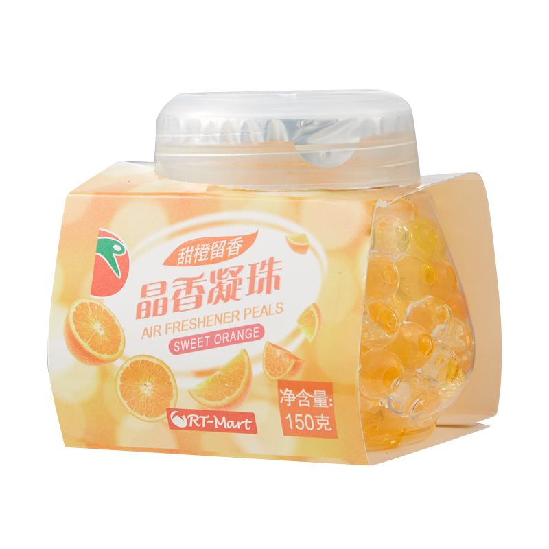 rt-mart晶香凝珠 150g 甜橙留香