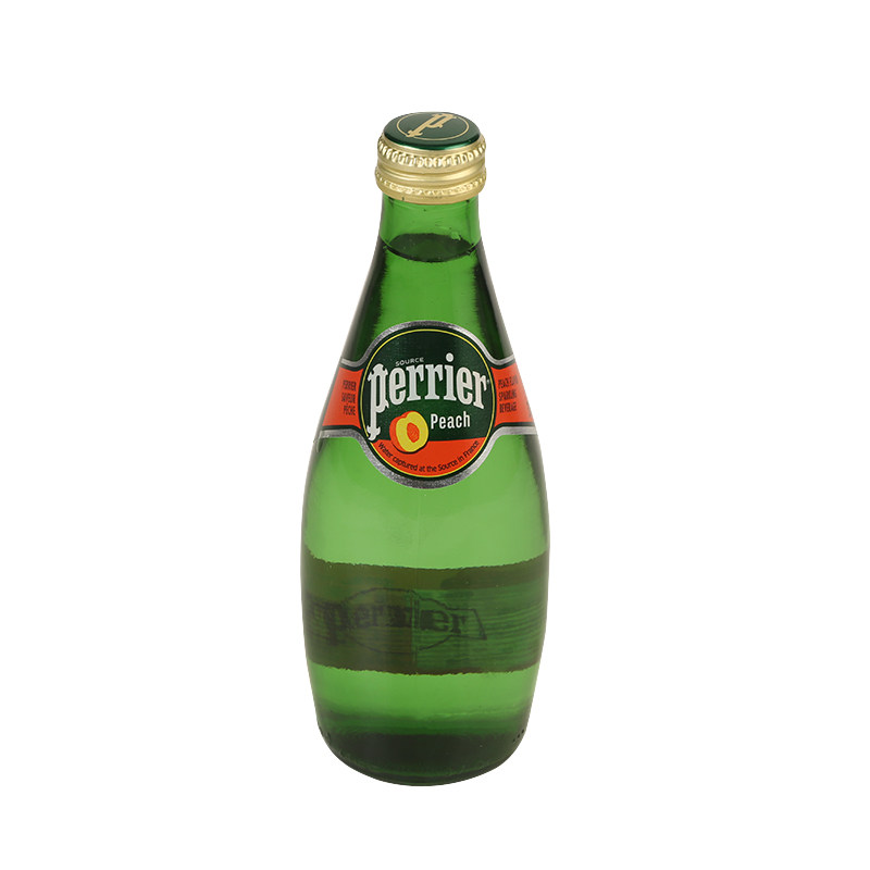 法国进口 巴黎水(perrier)含气桃子味饮料 330ml