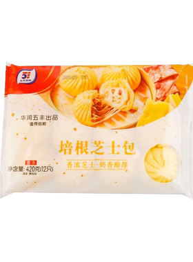 五丰培根芝士口味速食早餐