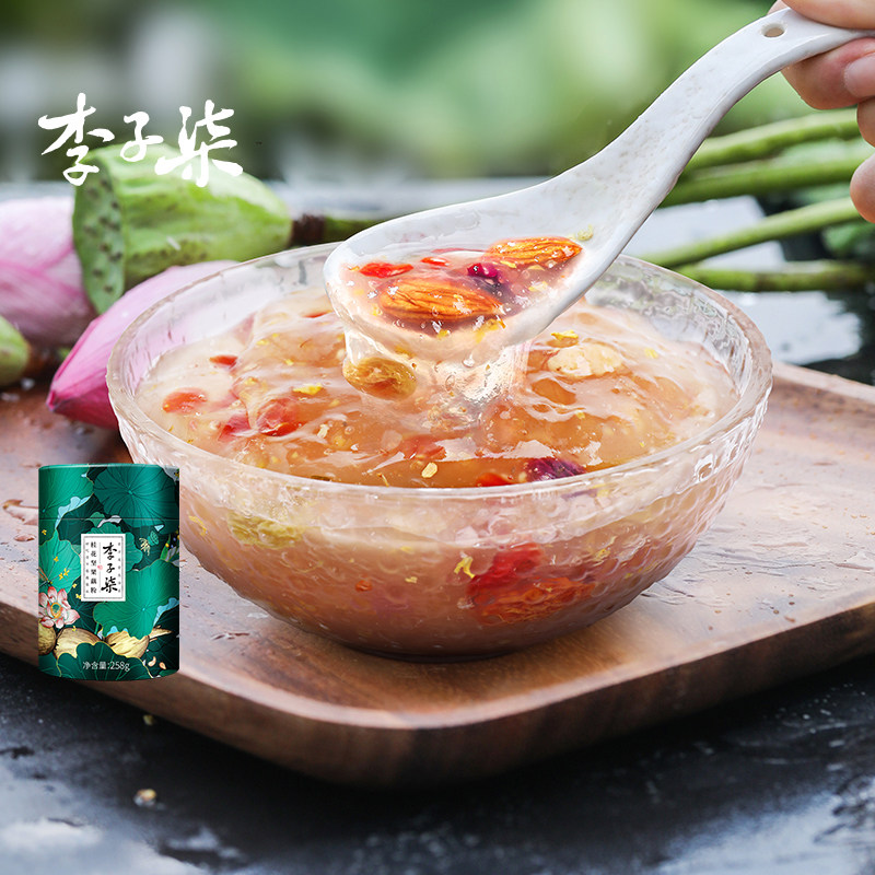 李子柒桂花坚果营养早餐藕粉258g图片