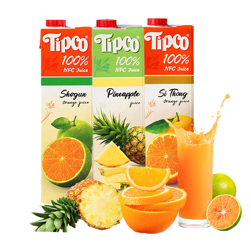 Tipco泰国进口100%芒果大瓶橙汁图片