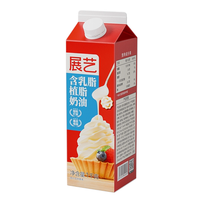 展艺动物植物乳脂奶油