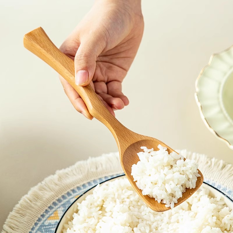 onlycook实木材质饭勺