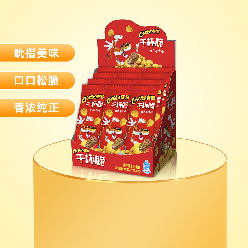 奇多日式牛排味干杯脆300g
