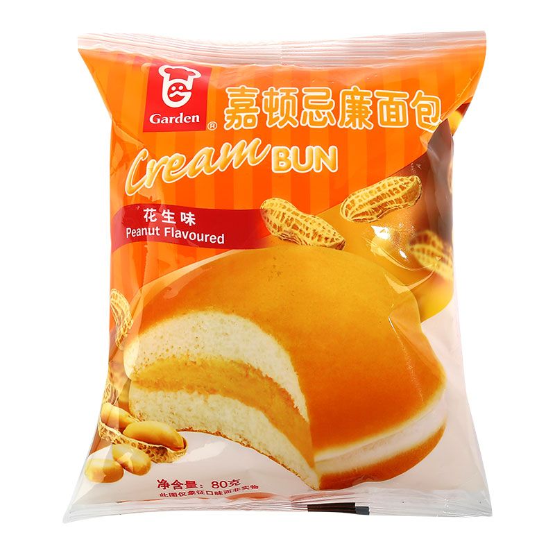 嘉顿花生忌廉包80g/包