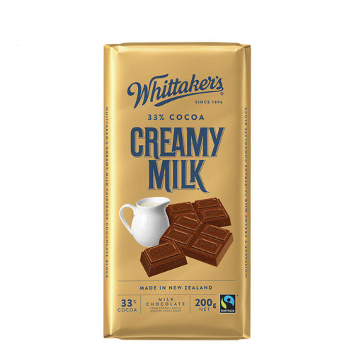 惠特克Whittakers零食牛奶巧克力