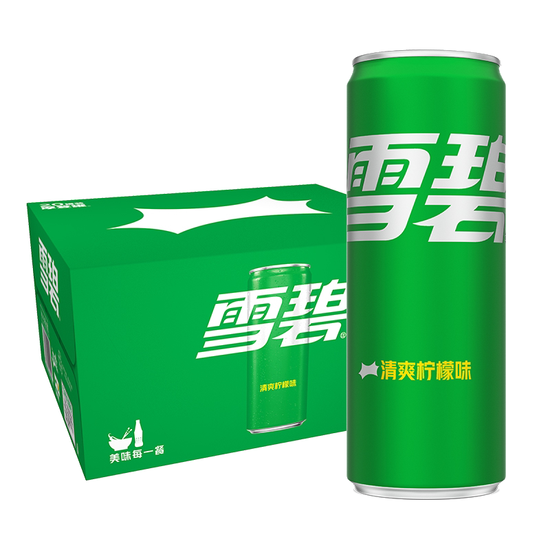 可口可乐雪碧柠檬味畅爽