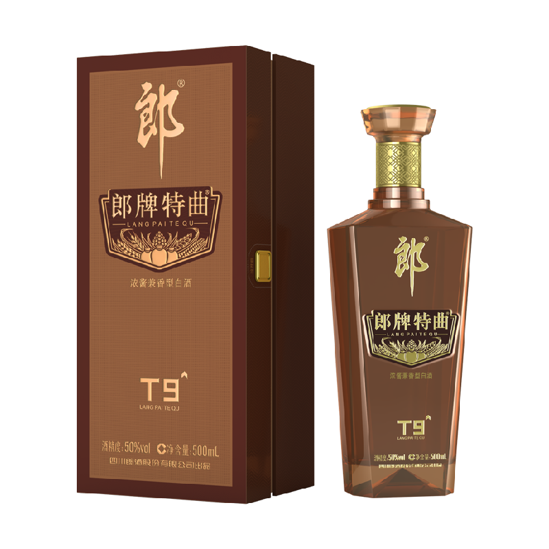 郎酒郎牌特曲酒T9 50度浓酱兼香型白酒500ml