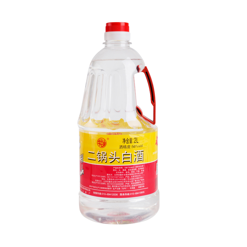 56度牛栏山二锅头 2L/桶