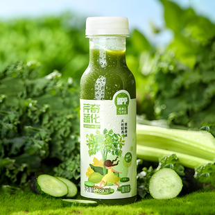 唯可鲜100%HPP果蔬汁鲜榨果汁羽衣甘蓝芹菜汁280ml*6瓶